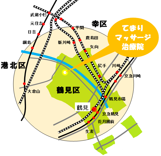 �Ă܂�}�b�T�[�W���É@�K��͈͒n�}